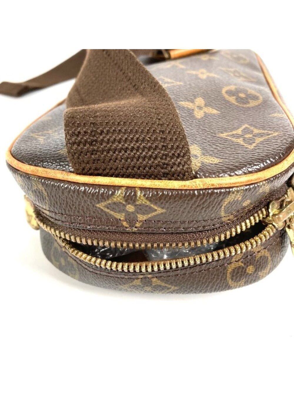 Louis Vuitton Belt Bag Pochette Gange Monogram Canvas Brown - Picture 7 of 9